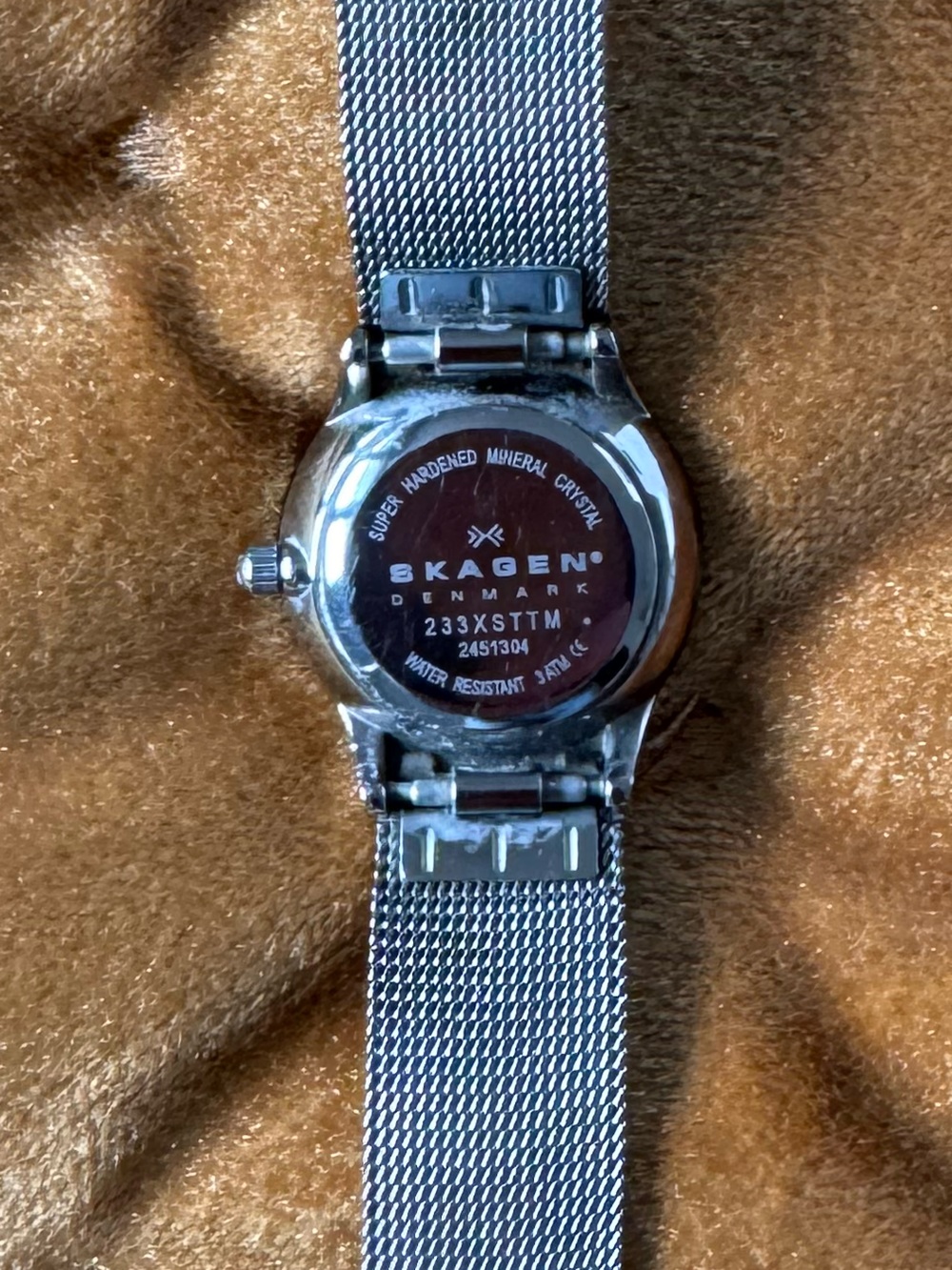 Skagen Denmark Titanium 233XSTTM Mesh Watch – Good Condition - Picture 3 of 9
